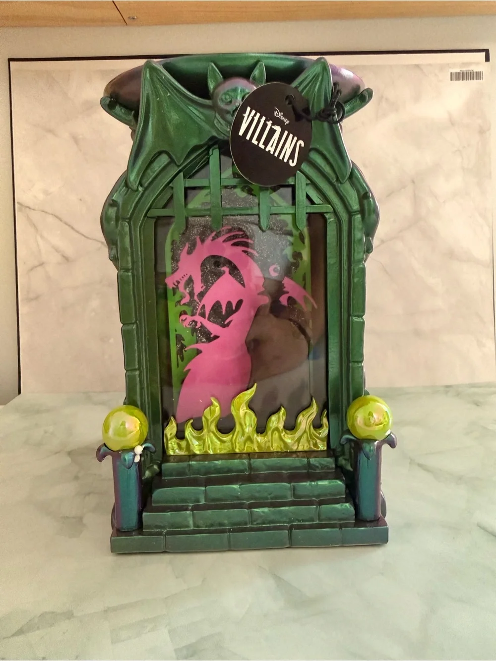 Bath & Body Works Iridescent Green Purple Disney Villains Lantern